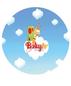 BabyTV taart print 20 cm