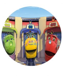 Chuggington eetbare taart print 20 cm